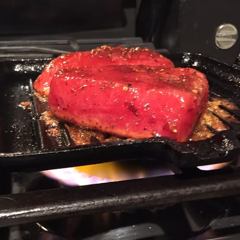 Smoky Cajun Pan-Seared Tuna Steaks