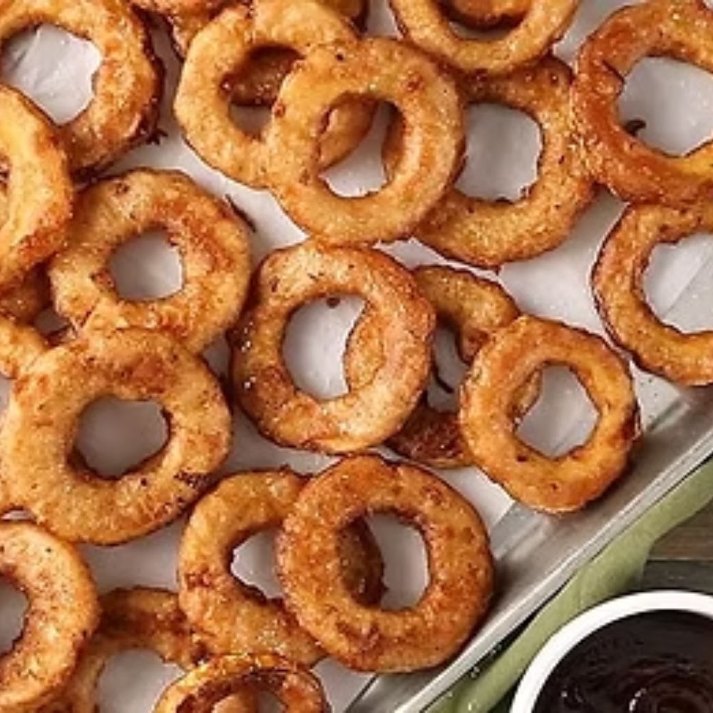 Yellow Squash Rings For a fun onion ring swap, try these crunchy jerk-seasoned squash rings.