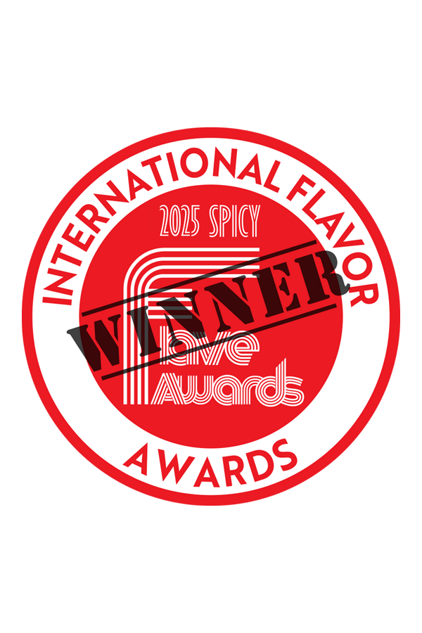 A plaque for second place of the Flave Awards 2025