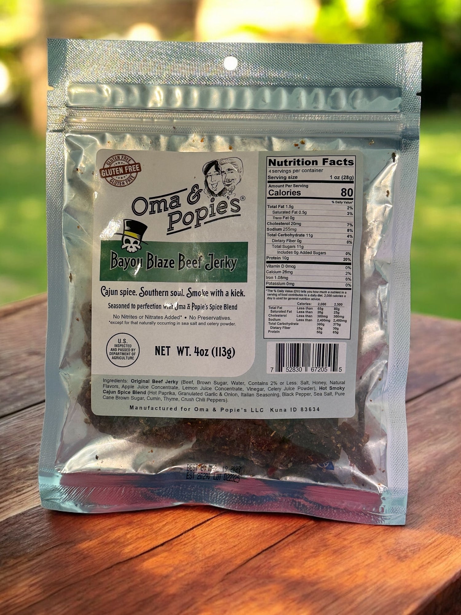 Beef Jerky - Bayou Blaze