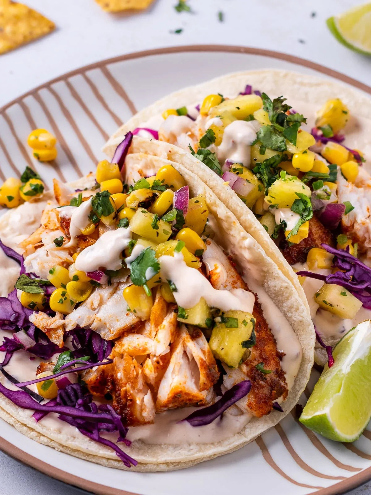 Easy Grilled Mahi with Corn Salsa