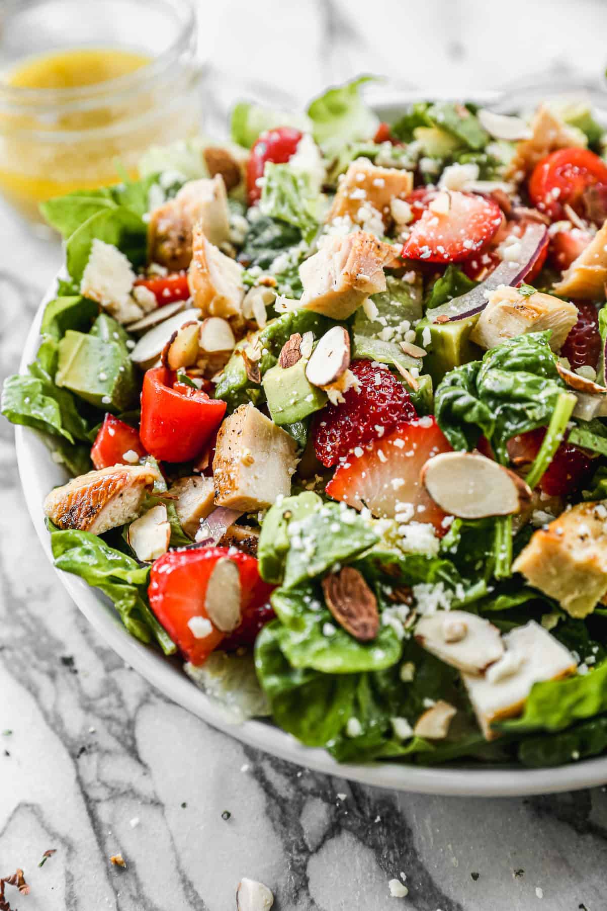 Melonie’s Spring Greens with Grilled Chicken