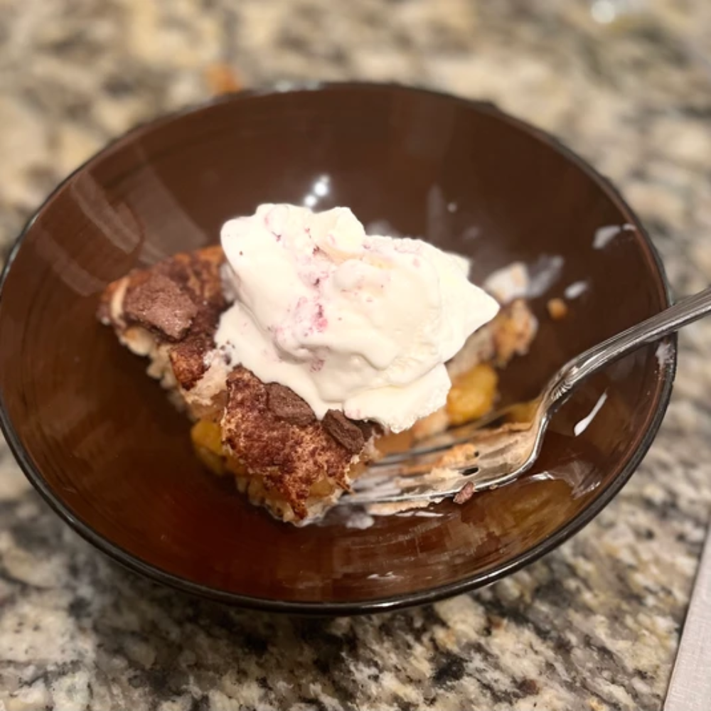 Spiced Apple Cobbler