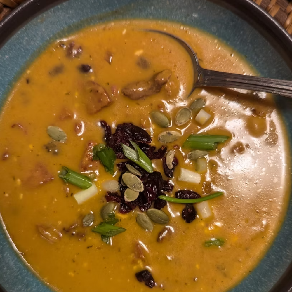 Who Knew? The Surprisingly Delicious Twist on Pumpkin Soup with Jamaican Jerk Spices! Yum!