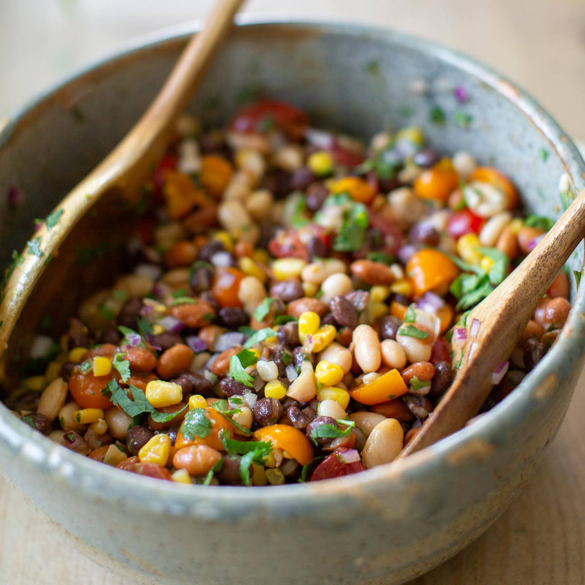 4X Crazy Vegan Bean Salad