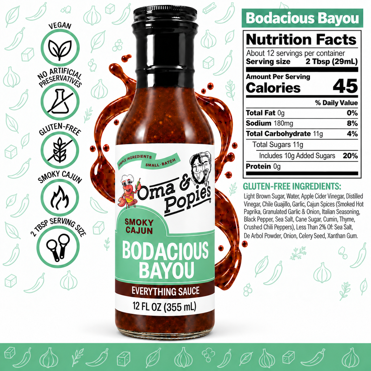 Bodacious Bayou (Smoky Cajun) Everything Sauce