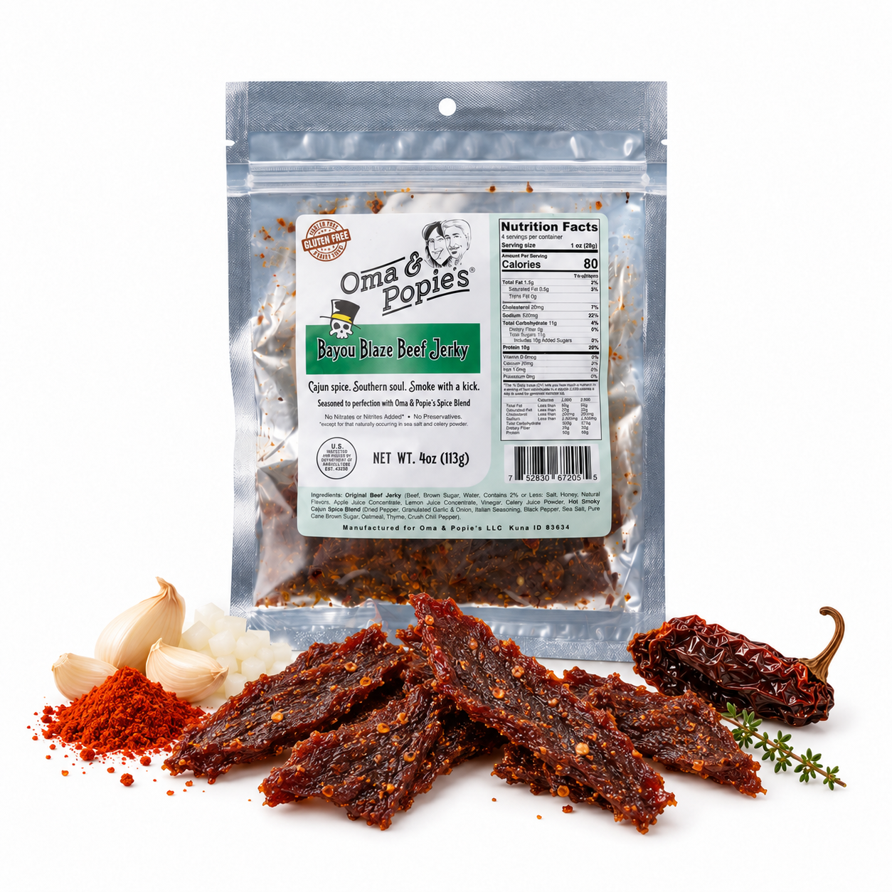 Beef Jerky - Bayou Blaze