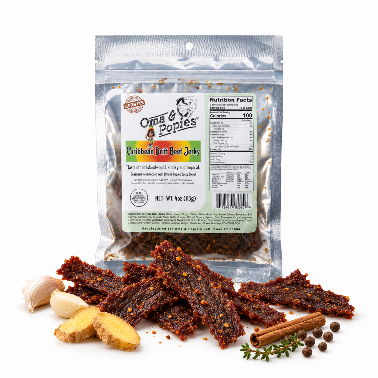 Beef Jerky - Caribbean Drift