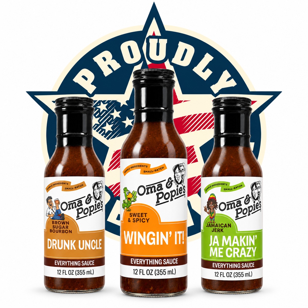 Sauce It Up! *Salute to the Troops and First Responders Bundle