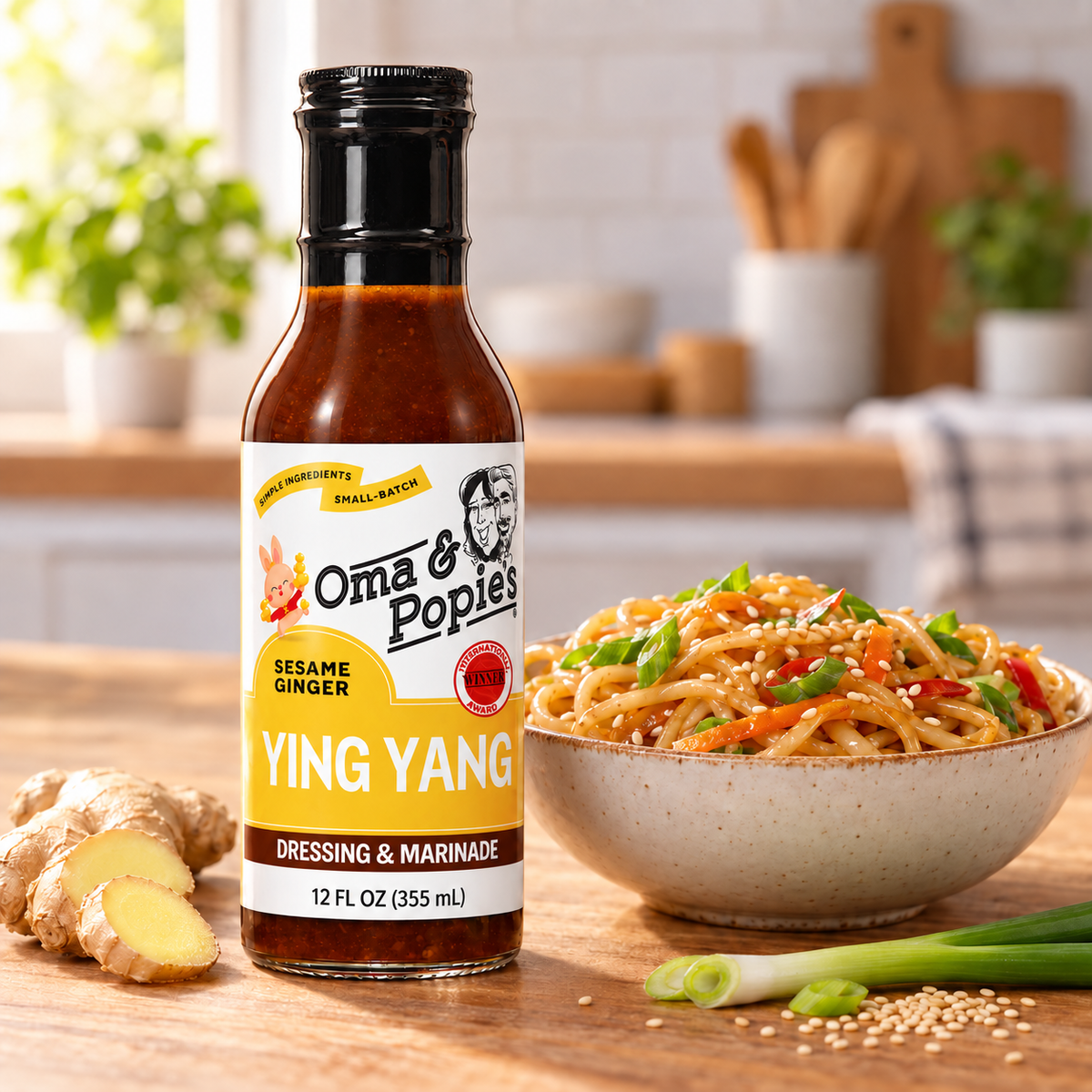 Ying Yang Asian Sesame Ginger Everything Sauce