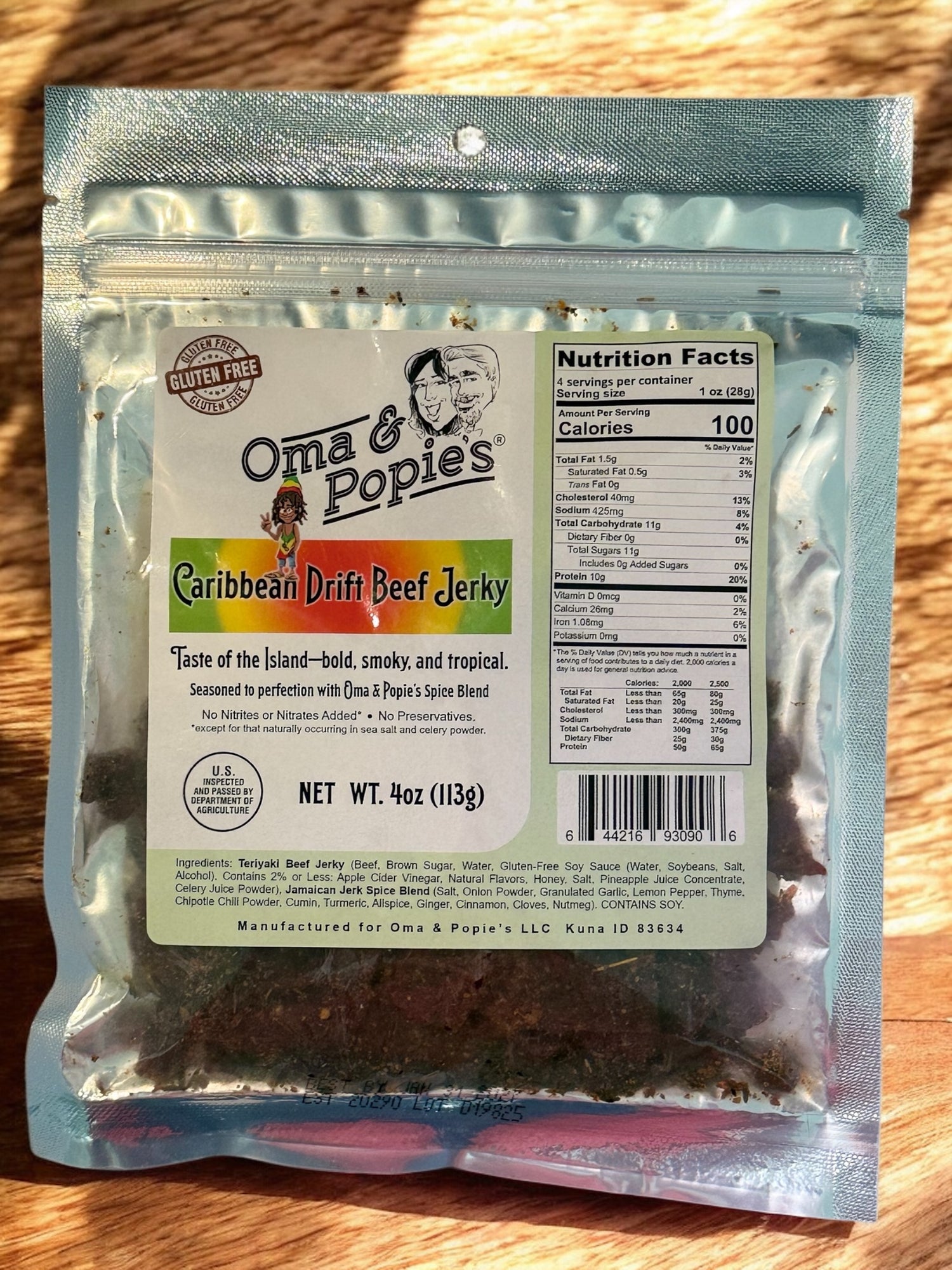 Beef Jerky - Caribbean Drift