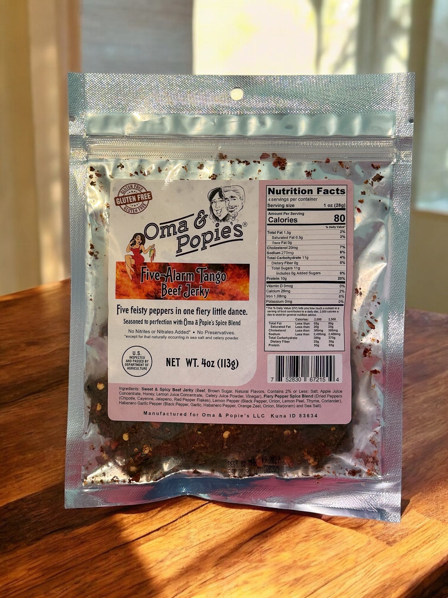 Beef Jerky - Five - Alarm Tango