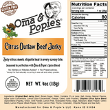 Beef Jerky - Citrus Outlaw